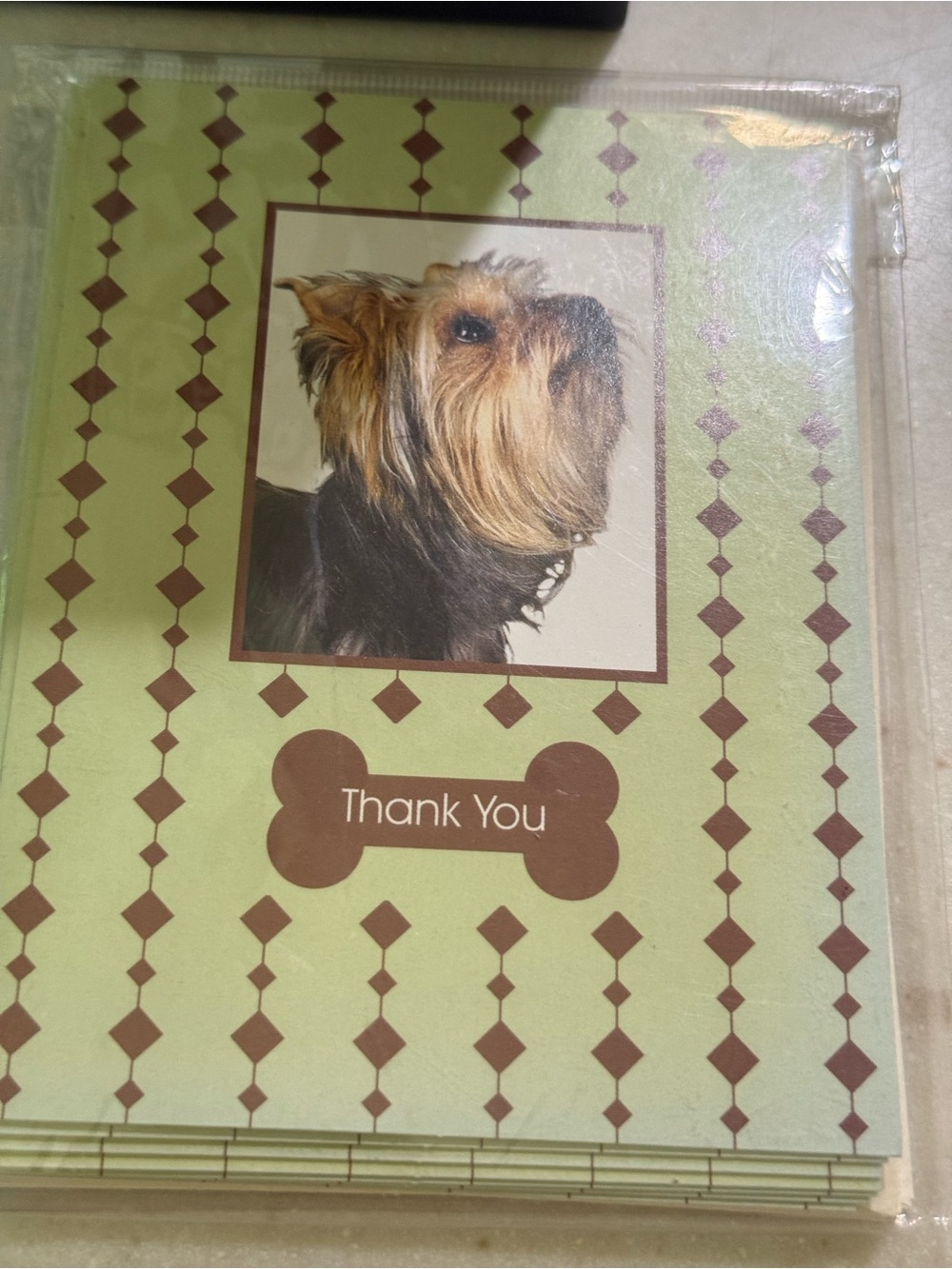 Yorkie accessories Bundle- Ceramic coffee mug, wall decor and gift cards - Picture 3 of 9